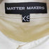 MATTER MAKERS ENYY LEAGUE 刺繍 クロップド L/S シャツ 韓国 レディース 22 1/2 EEE