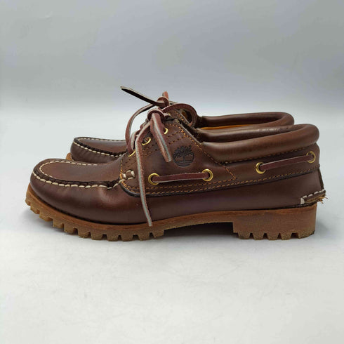 ティンバーランド Timberland HERITAGE 3 EYE CLASSIC LUG デッキ シューズ レディース JPN:22.5