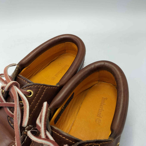 ティンバーランド Timberland HERITAGE 3 EYE CLASSIC LUG デッキ シューズ レディース JPN:22.5