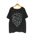 FARSTAR イチゴ 目 グラフィック プリント Tシャツ メンズ