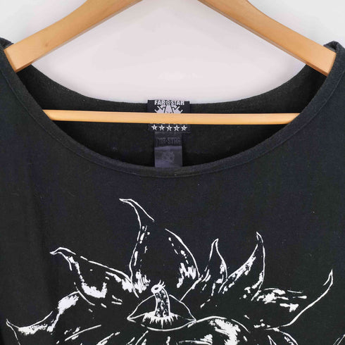 FARSTAR イチゴ 目 グラフィック プリント Tシャツ メンズ