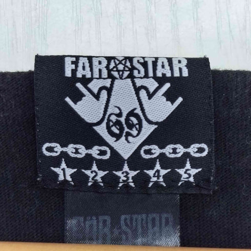 FARSTAR イチゴ 目 グラフィック プリント Tシャツ メンズ