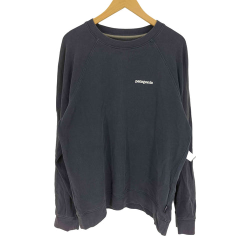 パタゴニア patagonia 21AW P-6 LOGO Organic Cotton オーガニックコットン ラグランスリーブ L/S Tシャツ メンズ import:M