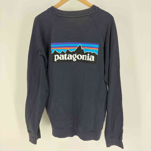 パタゴニア patagonia 21AW P-6 LOGO Organic Cotton オーガニックコットン ラグランスリーブ L/S Tシャツ メンズ import:M