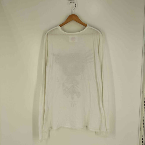 HIRO フロントプリント ロングスリーブTシャツ メンズ