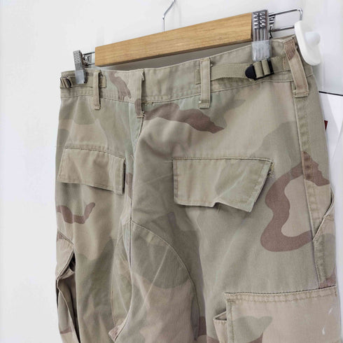 ロスコ ROTHCO デザートカモ 迷彩柄 コットン ポリ ジップフライ ミリタリー カーゴ パンツ メンズ SMALL REGULAR
