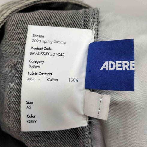 アーダーエラー ADERERROR 23SS Tenit バギーデニムショートパンツ メンズ A2