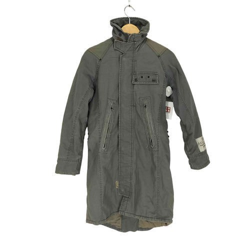 ジースターロー G-STAR RAW JUST THE PRODUCT 袖ロゴ ミリタリーコート メンズ S