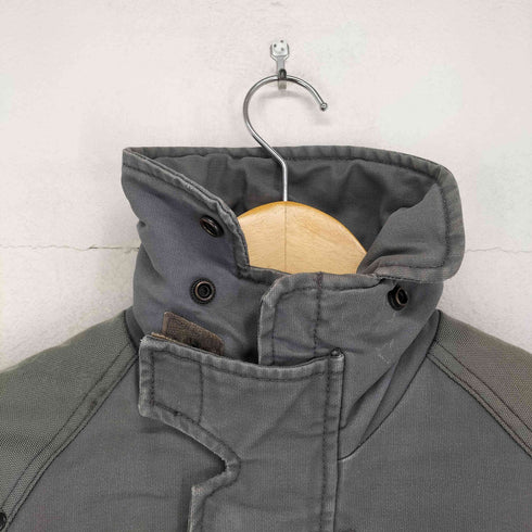 ジースターロー G-STAR RAW JUST THE PRODUCT 袖ロゴ ミリタリーコート メンズ S
