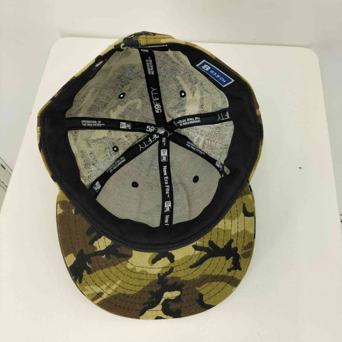 ニューエラ NEW ERA 90s 59FIFTY チームロゴ刺繍 迷彩 ベースボールキャップ メンズ 8