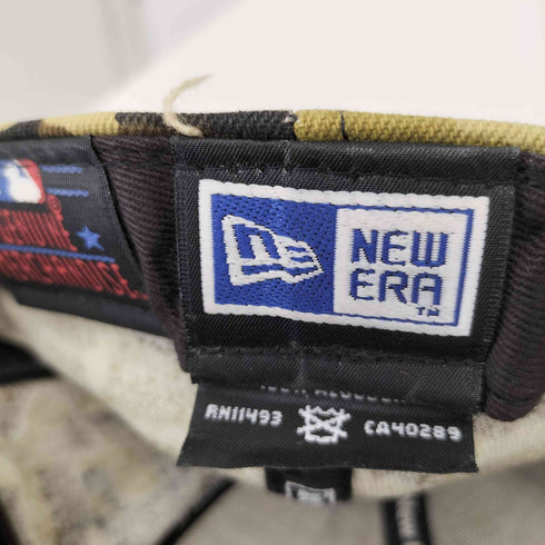 ニューエラ NEW ERA 90s 59FIFTY チームロゴ刺繍 迷彩 ベースボールキャップ メンズ 8