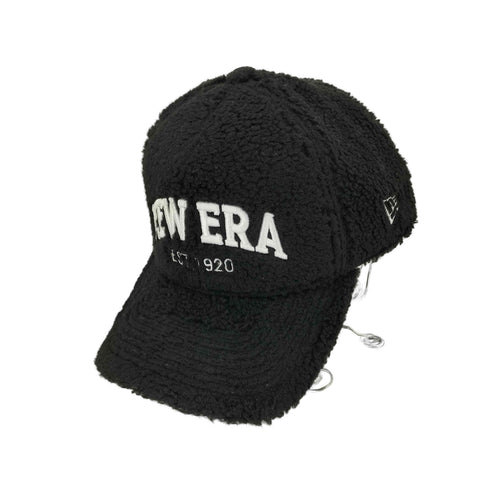ニューエラ NEW ERA ボアフリース アーチロゴ キャップ メンズ