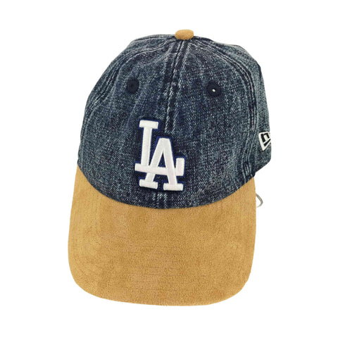 ニューエラ NEW ERA MLB SUEDE VISOR DENIM STRAPBACK MLB メンズ