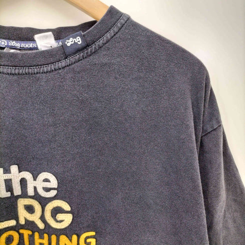 エルアールジー LRG フェルト ツリー 刺繍 S/S クルーネック Tシャツ メンズ import:L