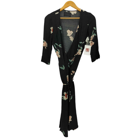 リフォーメーション REFORMATION USA製 花柄 ラップワンピース ドレス レディース import:M