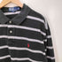 ポロバイラルフローレン Polo by RALPH LAUREN ポニー 刺繍 L/S ボーダー ポロシャツ メンズ import:XL