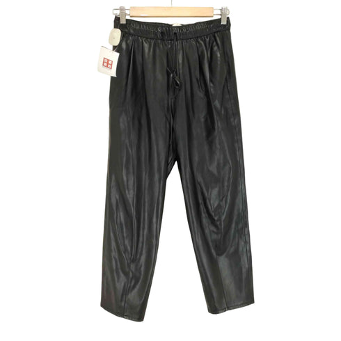 ザラ ZARA フェイクレザー2タックイージーパンツ レディース JPN:XS