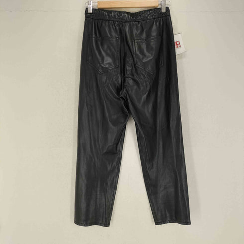 ザラ ZARA フェイクレザー2タックイージーパンツ レディース JPN:XS