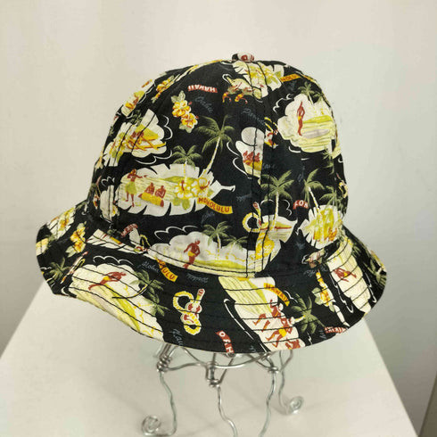 NEW YORK HAT CO 総柄 バケットハット レディース L