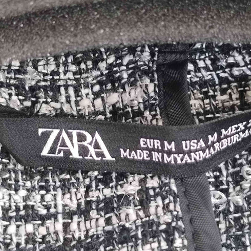ザラ ZARA ツイードジャケット レディース EUR M
