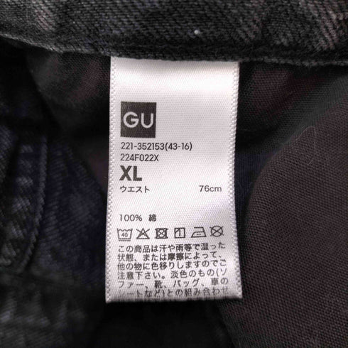 ジーユー GU バレルレッグジーンズ レディース JPN:XL