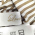ラウンジドレス Loungedress ストライプ ロングスリーブ シャツ レディース FREE