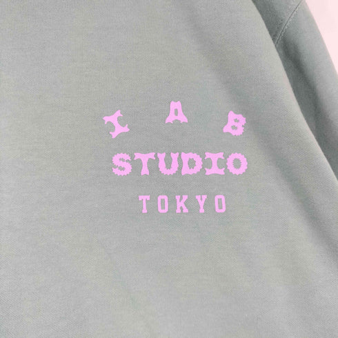 IAB STUDIO 両面プリント L/S Tシャツ メンズ import:XXL