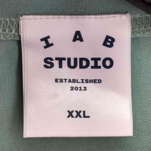 IAB STUDIO 両面プリント L/S Tシャツ メンズ import:XXL