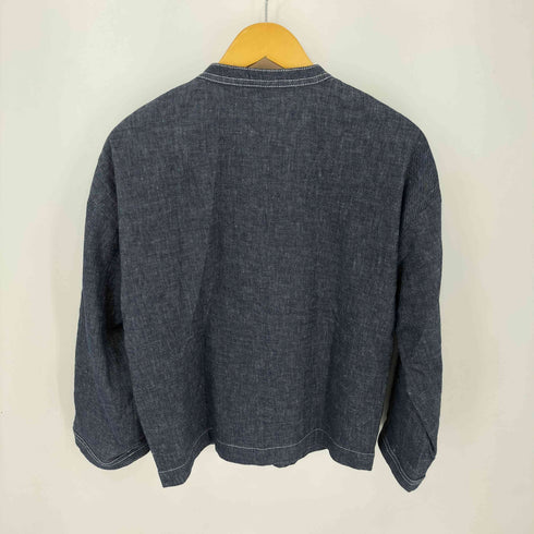 SARA LANZI AD2021 バンドカラーシャツ レディース import:S