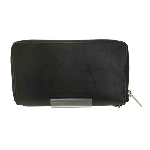 ヨウジヤマモト Yohji Yamamoto ラウンドファスナー長財布 メンズ