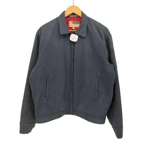 WORK WEAR CORPORATION 70s SCOVILL バックプリント 裏地キルティング ジップアップ ワークジャケット メンズ import:M