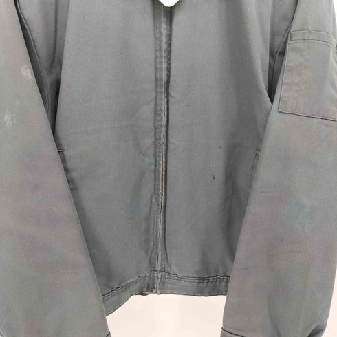 WORK WEAR CORPORATION 70s SCOVILL バックプリント 裏地キルティング ジップアップ ワークジャケット メンズ import:M
