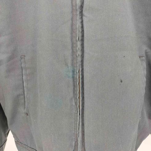 WORK WEAR CORPORATION 70s SCOVILL バックプリント 裏地キルティング ジップアップ ワークジャケット メンズ import:M