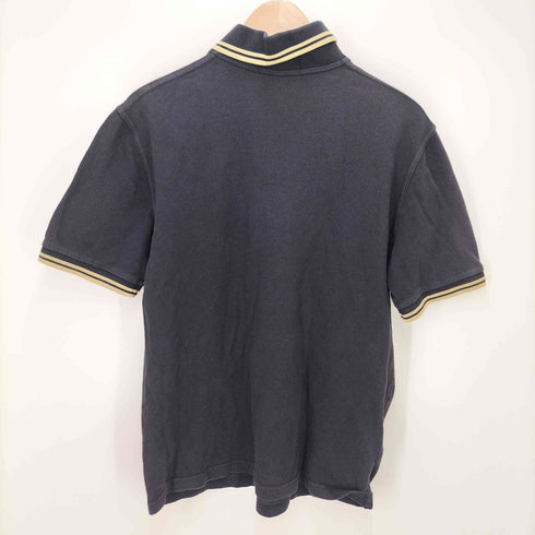フレッドペリー FRED PERRY 英国製 ロゴ 刺繍 S/S ポロシャツ メンズ UK:40