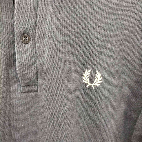 フレッドペリー FRED PERRY 英国製 ロゴ 刺繍 S/S ポロシャツ メンズ UK:40