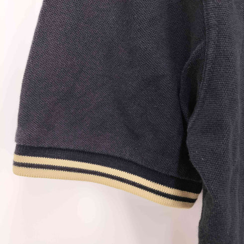 フレッドペリー FRED PERRY 英国製 ロゴ 刺繍 S/S ポロシャツ メンズ UK:40