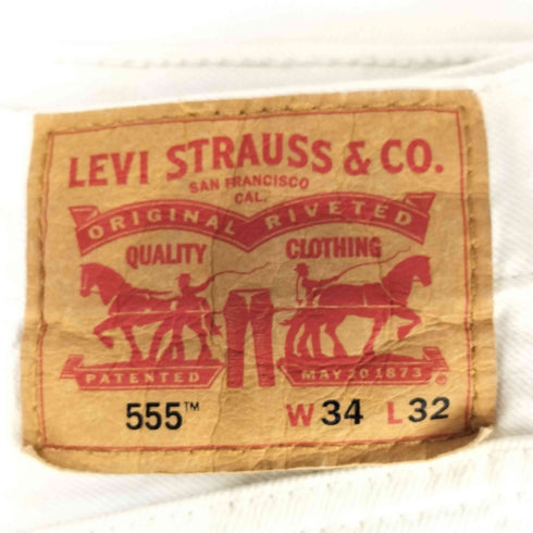 リーバイス Levis 555 リラックスストレートジーンズ メンズ W34 L32