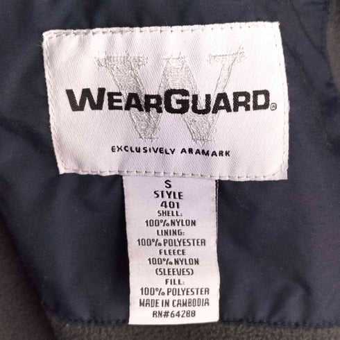 WEARGUARD 企業 裏フリース ラグラン ナイロンジップアップブルゾン メンズ import:S