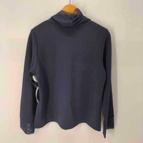 MACHIKO JINTO メッシュリブデザイン L/S トップス レディース LL