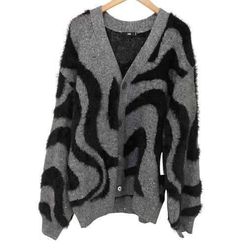 ハレ HARE 24AW イソザイラインスパンコールカーディガン メンズ JPN:M