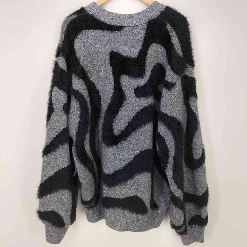 ハレ HARE 24AW イソザイラインスパンコールカーディガン メンズ JPN:M
