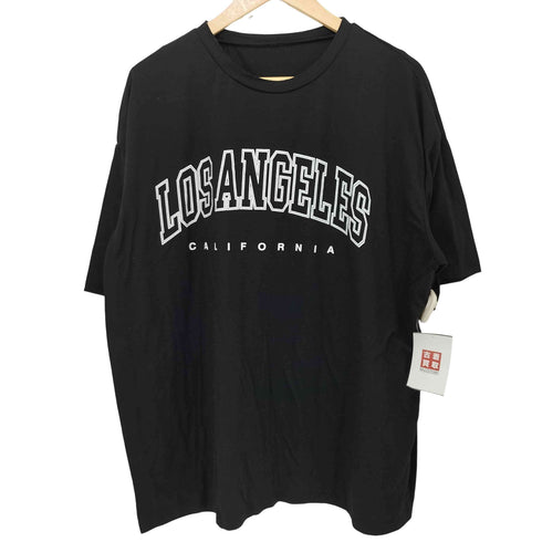 プリント クルーネックS/S TEE メンズ