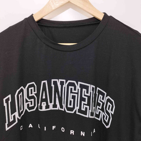 プリント クルーネックS/S TEE メンズ