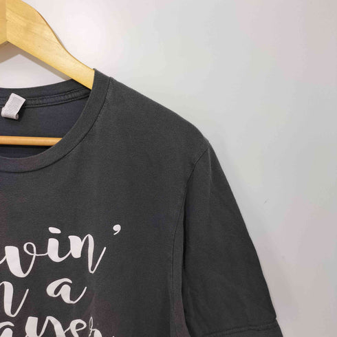 canvas クルーネックプリントS/S TEE メンズ XL