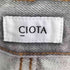 シオタ CIOTA 本藍スビンコットン 13.5oz ストレートデニム メンズ 33