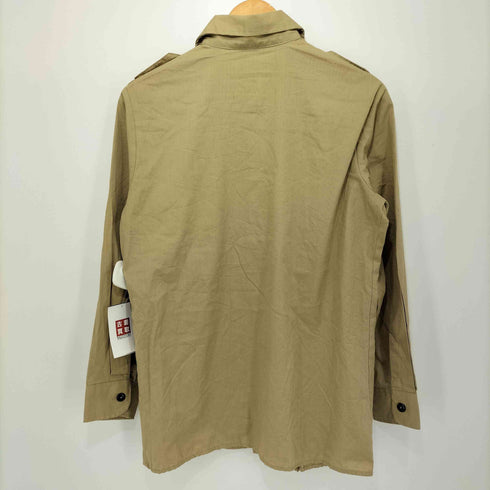ボーイスカウトオブアメリカ BOY SCOUTS OF AMERICA USA製 ロゴ刺繍 エポレット L/S シャツ メンズ SM