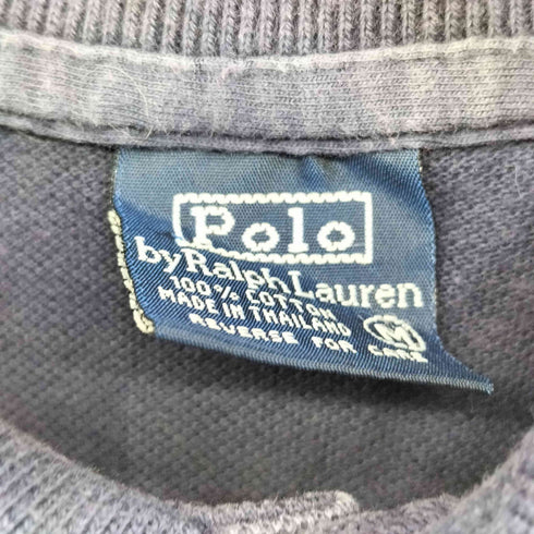 ポロバイラルフローレン Polo by RALPH LAUREN ポニー刺繍 半袖 ポロシャツ レディース import:M
