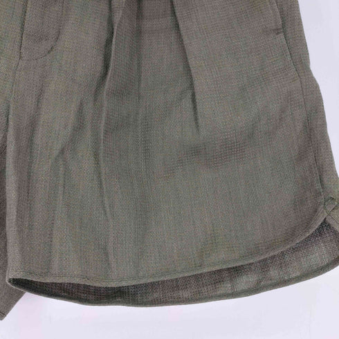 ニート NEAT FOX BROTHERS Wool Linen DOTS LINE グルカショーツ メンズ JPN:L