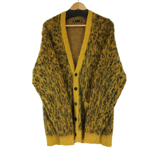 マインデニム MINEDENIM Kid Mohair Leopard Knit Long Cardigan メンズ JPN:2