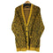 マインデニム MINEDENIM Kid Mohair Leopard Knit Long Cardigan メンズ JPN:2